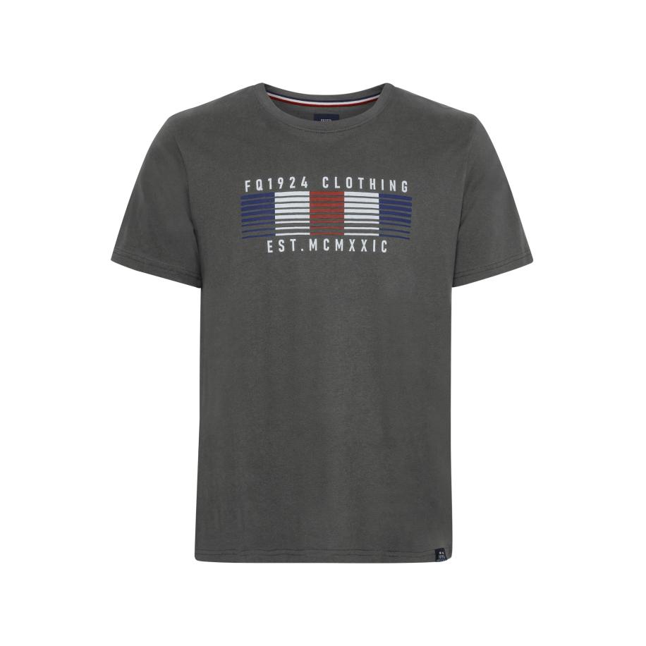 FQ1924 FQ1924 Shirt Notan blauw / antraciet / rood / wit -