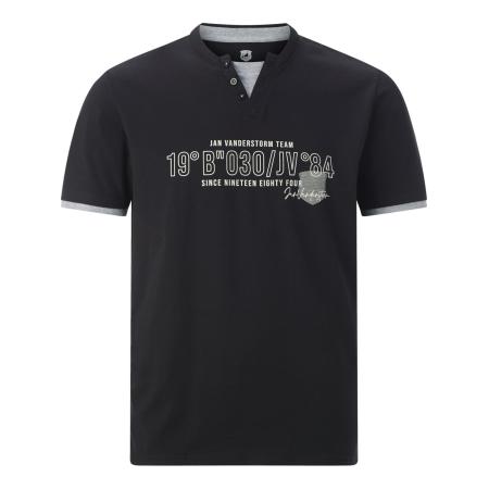 jan vanderstorm Jan Vanderstorm Shirt zwart