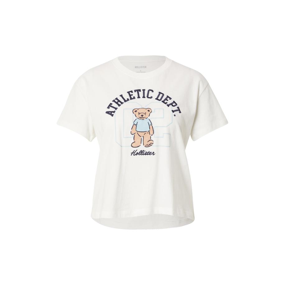 Hollister HOLLISTER Shirt beige / blauw / wit -