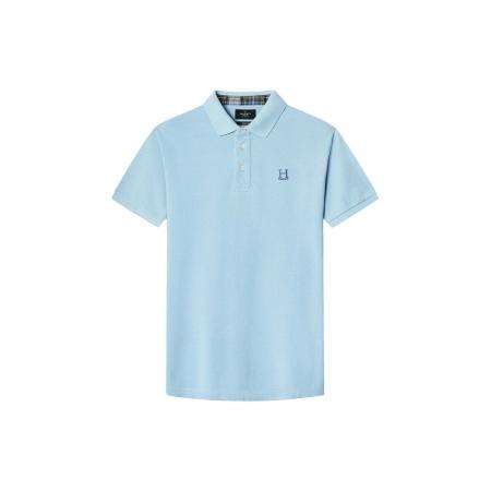 Hackett London Hackett London Shirt Heritage lichtblauw