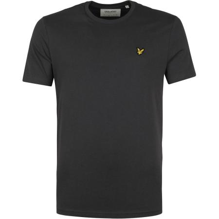 Lyle and Scott T-shirt Plain Grijs