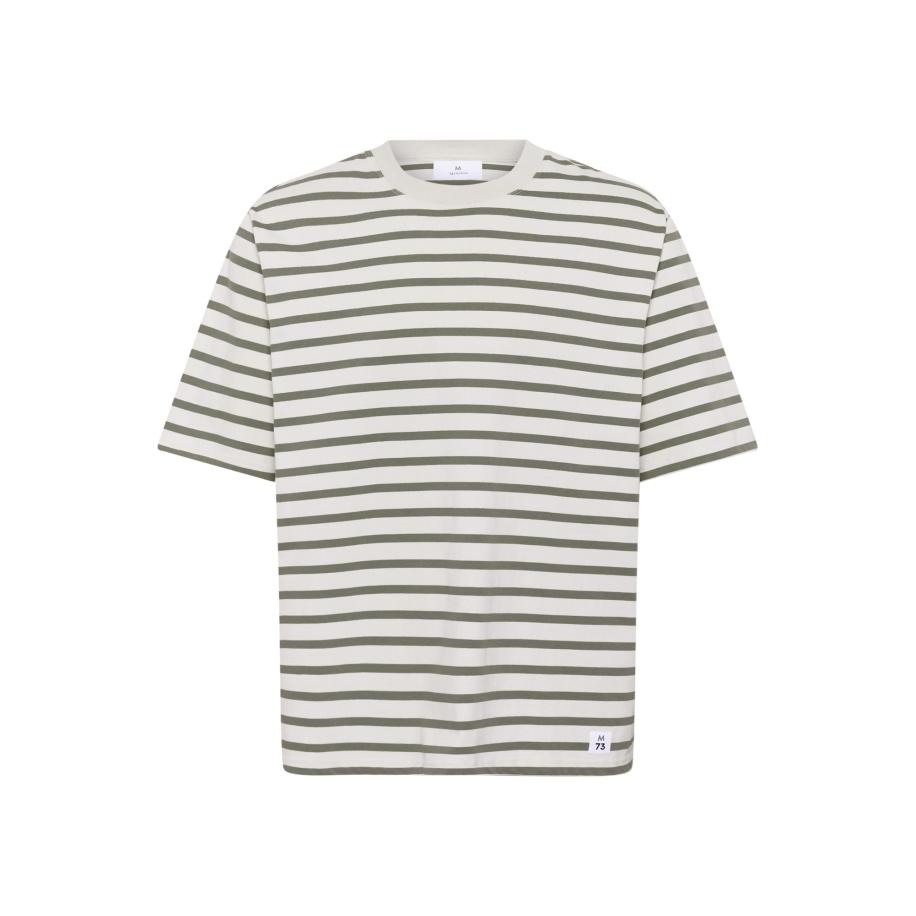 Matinique Matinique Shirt Hudson 73 crème / groen -