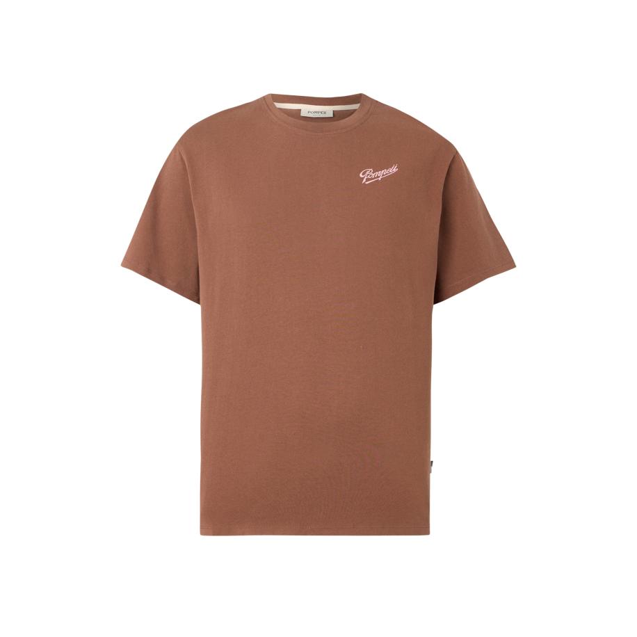 POMPEII Shirt IMPOSTOR SYNDROME bruin / rosa Bruin