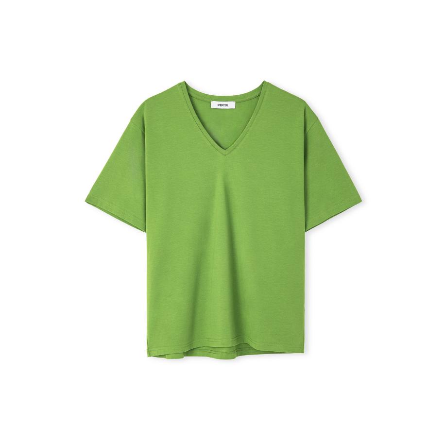 Ipekyol Ipekyol Shirt grasgroen -