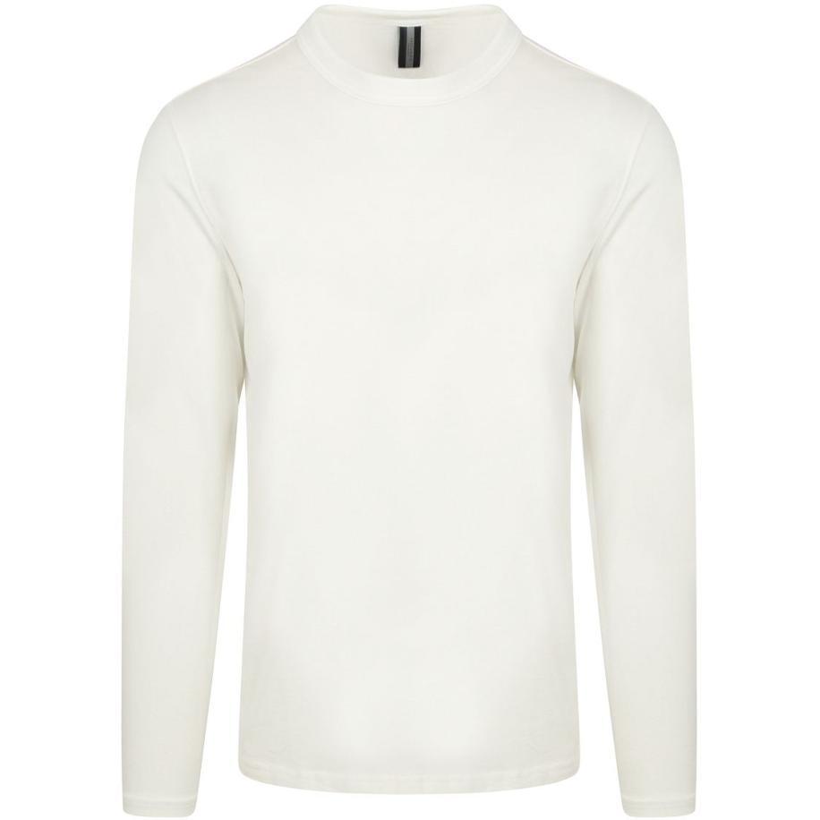 Profuomo Longsleeve T-Shirt Off White Wit