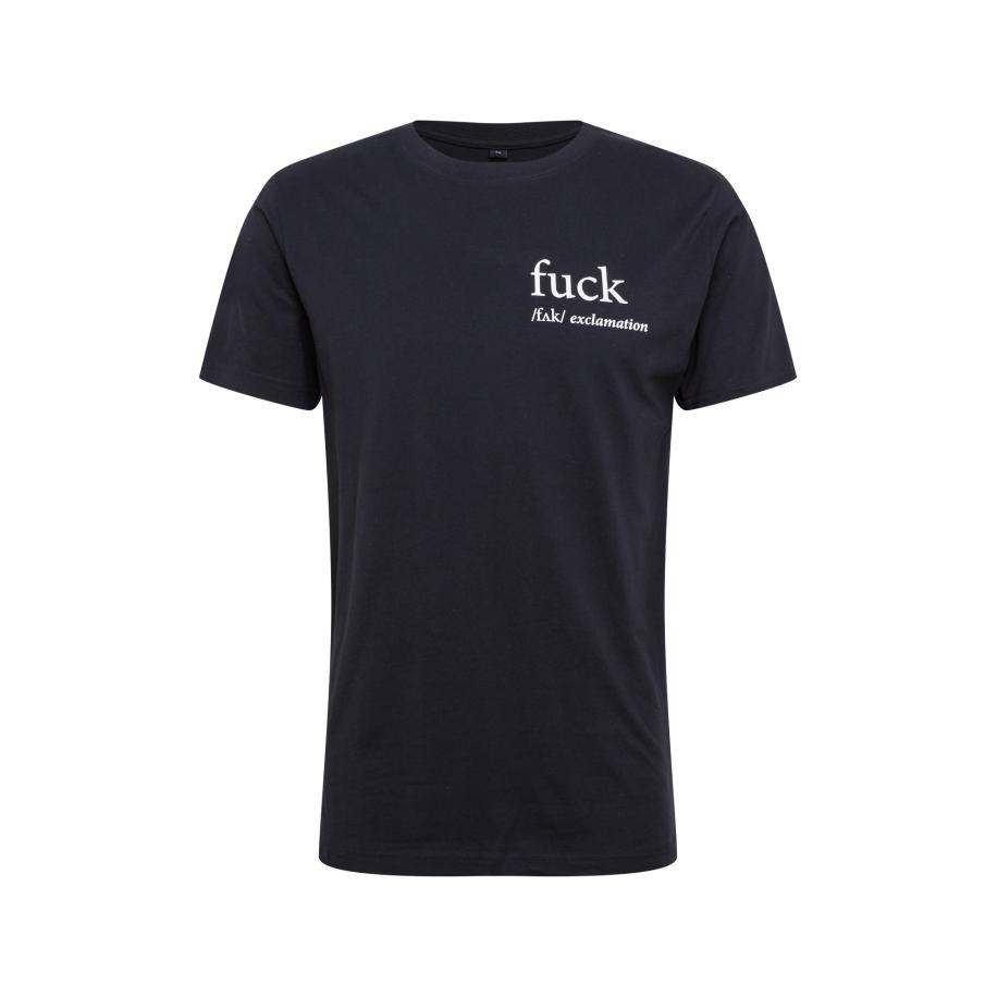 mister tee Mister Tee Shirt zwart / wit -