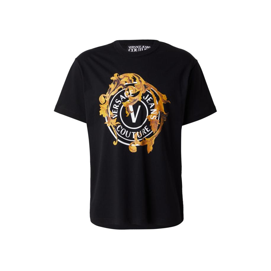 Versace Versace Jeans Couture Shirt geel / zwart / wit -