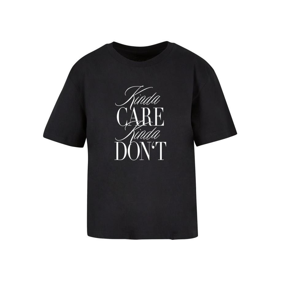 Miss Tee Shirt Kinda Dont zwart / wit Zwart