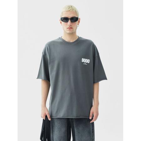 VAMOS CLO Shirt grijs / wit