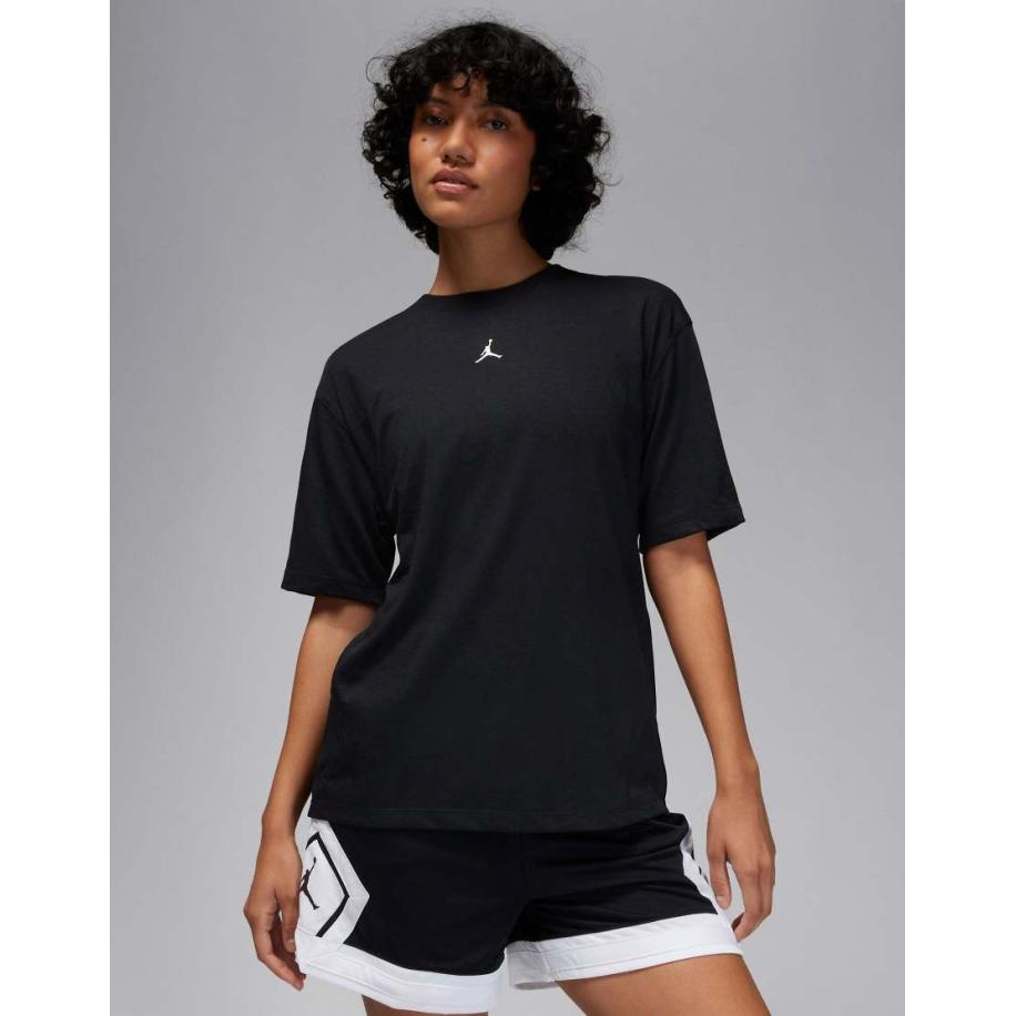 Jordan Diamond Jumpman T-shirt in zwart Zwart