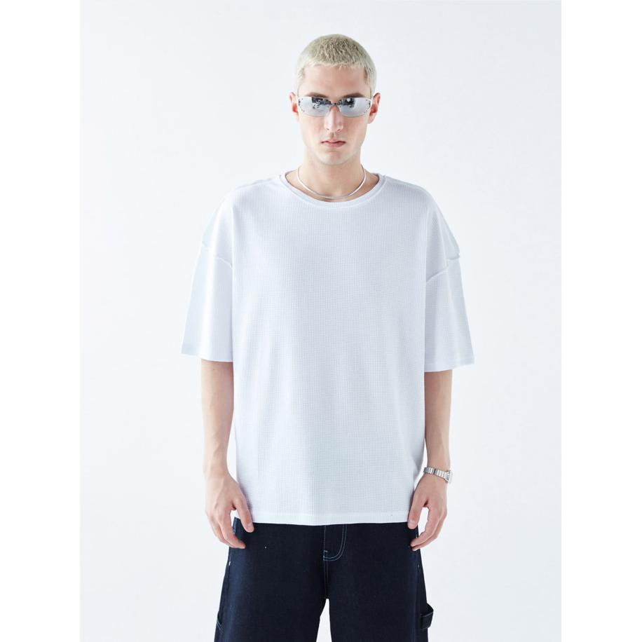 VAMOS CLO Shirt blauw / wit Wit