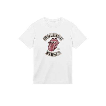 F4NT4STIC Shirt The Rolling Stones Tour 78 grijs / rood / zwart / wit