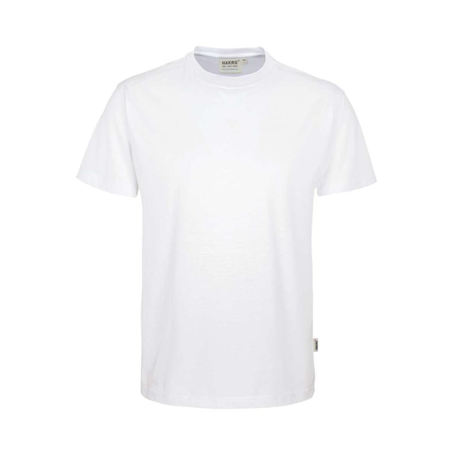 HAKRO 282 T-Shirt ronde hals wit, Effen Wit