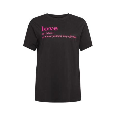 mister tee Mister Tee Shirt neonroze / zwart