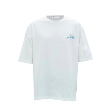 VAMOS CLO Shirt blauw / wit