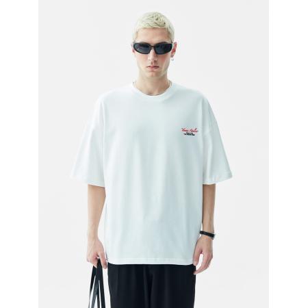 VAMOS CLO Shirt rood / zwart / offwhite