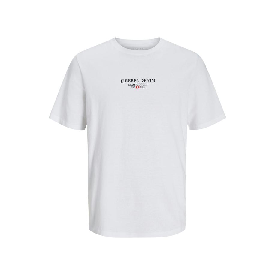 JJ Rebel JJ Rebel Shirt zwart / offwhite -