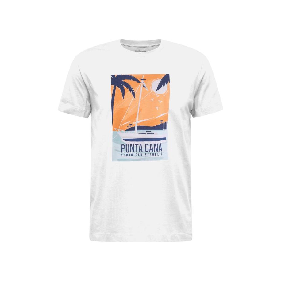 WESTMARK LONDON WESTMARK LONDON Shirt VACA PUNTA CANA gemengde kleuren / wit -