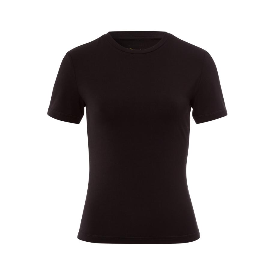 Les Lunes Les Lunes Shirt Flow Tee zwart -