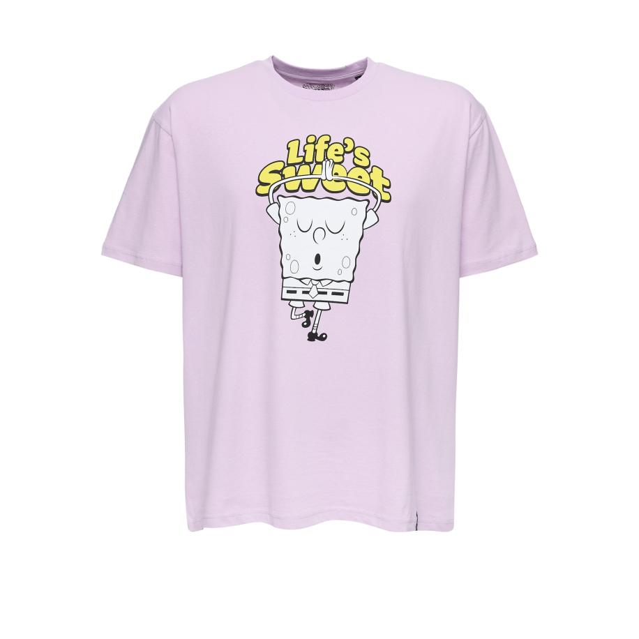 Recovered Recovered Shirt SpongeBob Lifes Sweet Relaxed lila -