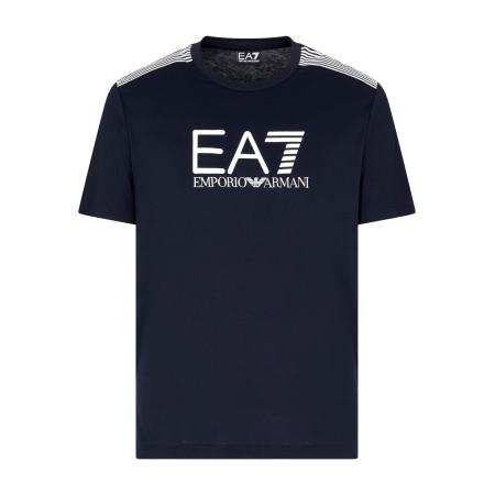 Emporio Armani EA7 Emporio Armani Shirt zwart / wit