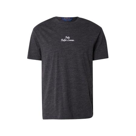 Polo Ralph Lauren Shirt zwart gemêleerd / wit