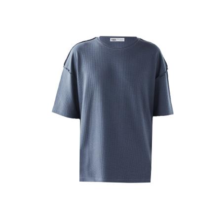 VAMOS CLO Shirt marine / wit
