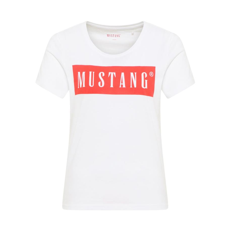 Mustang MUSTANG Shirt ALMA bloedrood / wit -