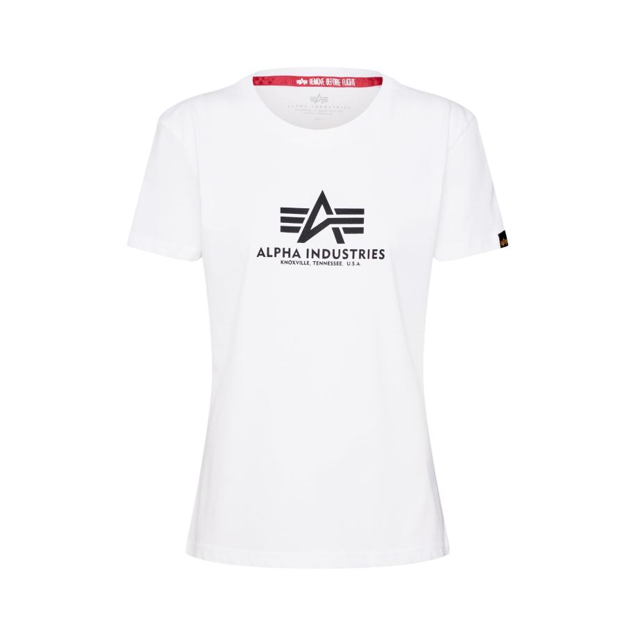 Alpha Industries ALPHA INDUSTRIES Shirt zwart / wit -