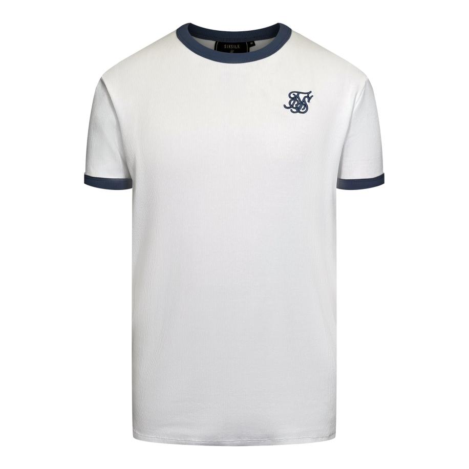 SikSilk SikSilk Shirt blauw / wit -