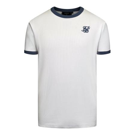 SikSilk SikSilk Shirt blauw / wit