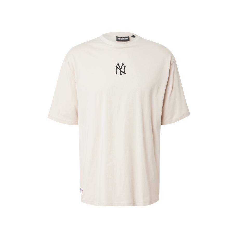 NEW ERA Shirt beige / zwart Bruin