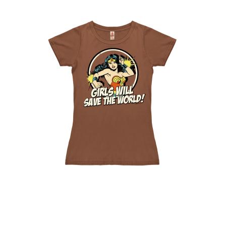 LOGOSHIRT Shirt bruin