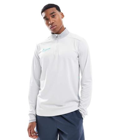 Nike Football - Academy 25 - Dri-FIT - Drill top met 1/4 rits in grijs