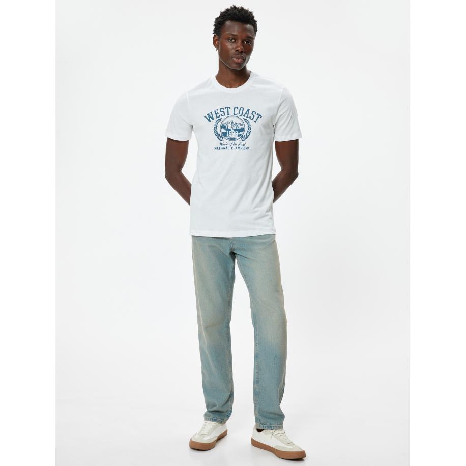 Koton Koton Shirt petrol / wit -