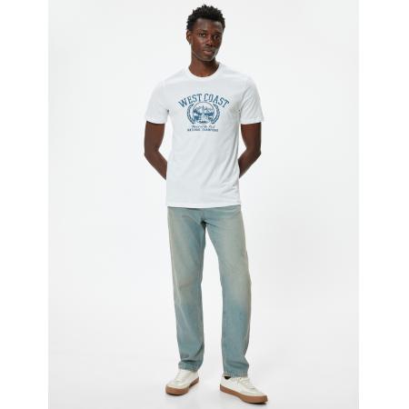 Koton Koton Shirt petrol / wit