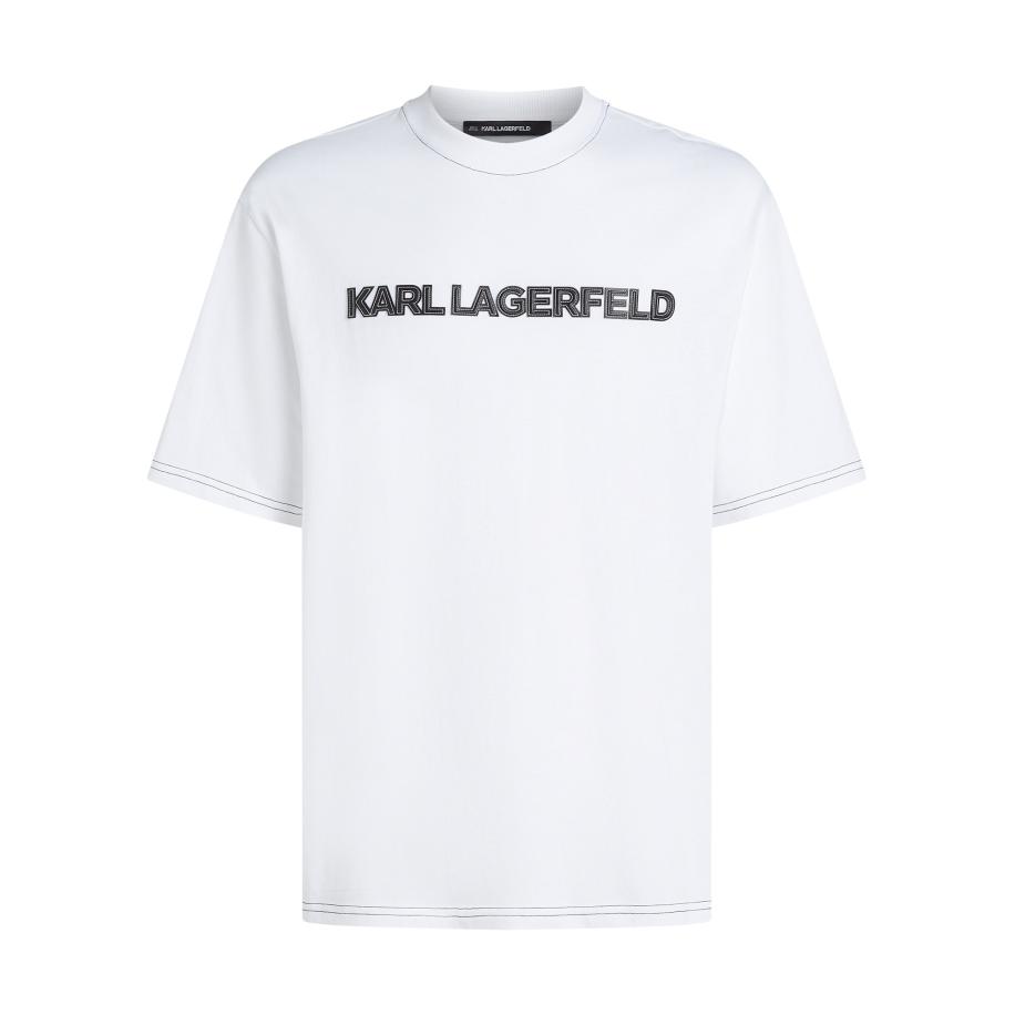 Karl Lagerfeld Karl Lagerfeld Shirt zwart / wit -
