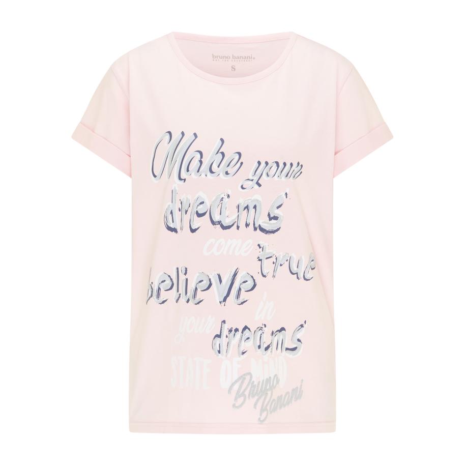 Bruno Banani Bruno Banani Shirt Hughes marine / zilvergrijs / lichtgrijs / pastelroze / wit -