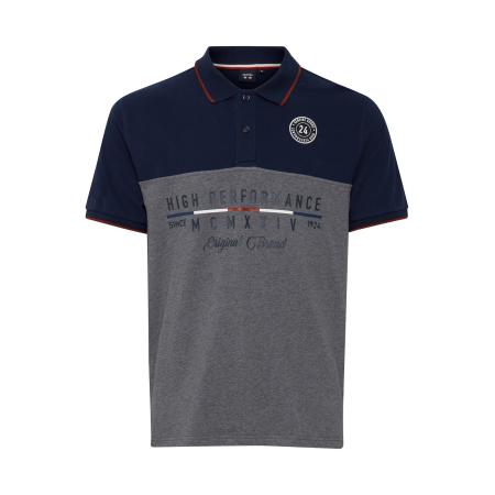 FQ1924 FQ1924 Shirt Reynir navy / grijs gemêleerd / donkerrood / wit