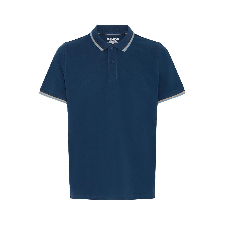 Blend BLEND Shirt blauw / hemelsblauw / bruin -