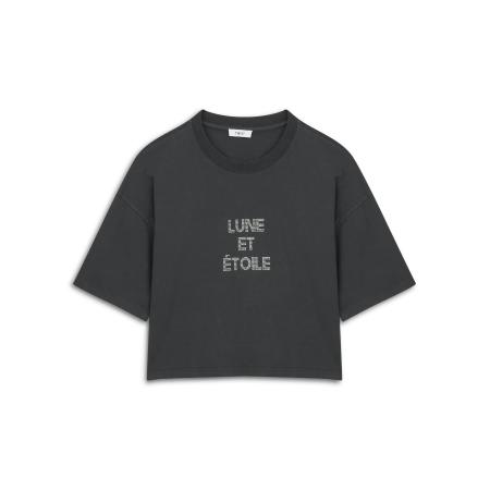 Twist Twist Shirt antraciet / zilver