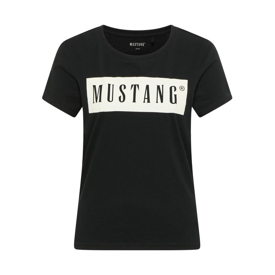 Mustang MUSTANG Shirt Alma zwart / offwhite -