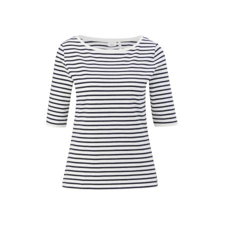 s.Oliver BLACK LABEL Shirt grafiet / wit