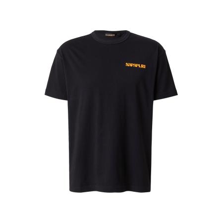 Napapijri NAPAPIJRI Shirt S-Snibston mintgroen / oranje / zwart