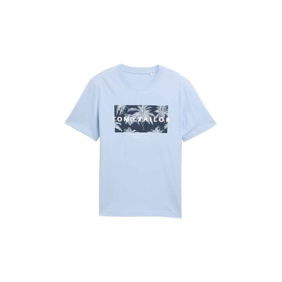 Tom Tailor TOM TAILOR Shirt navy / lichtblauw / wit -