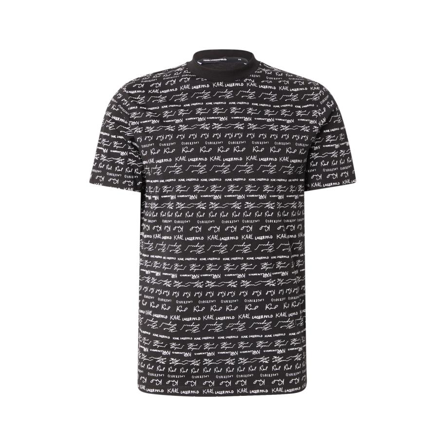 Karl Lagerfeld Karl Lagerfeld Shirt zwart / wit -