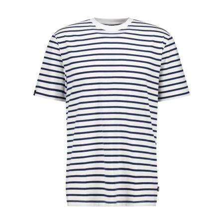 America Today Shirt navy / wit