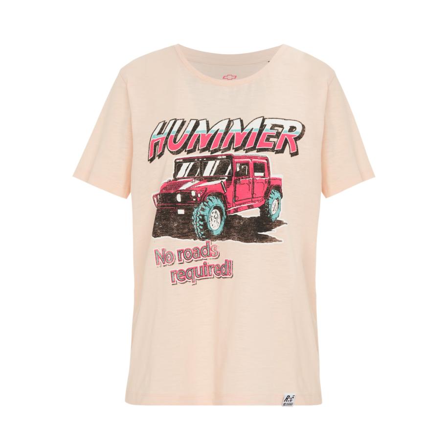 Recovered Recovered Shirt No Roads Required Hummer oudroze -