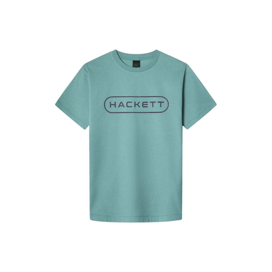 Hackett London Hackett London Shirt Essential donkerblauw / groen -