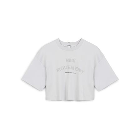 Twist Twist Oversized shirt Hotfix sering / zwart